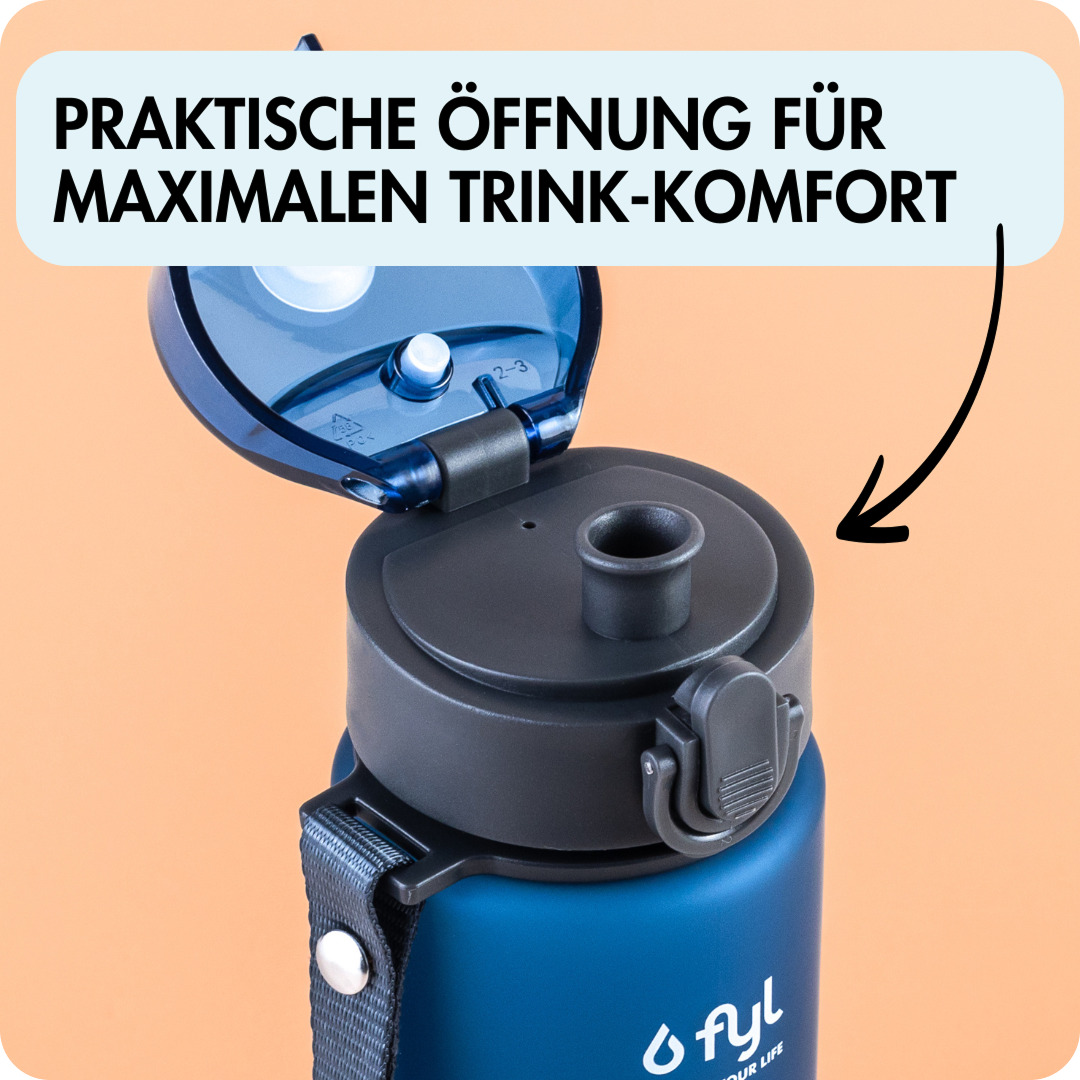 400ml Trinkflasche (Dunkelblau)