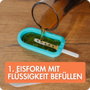 4er Eisformen Set
