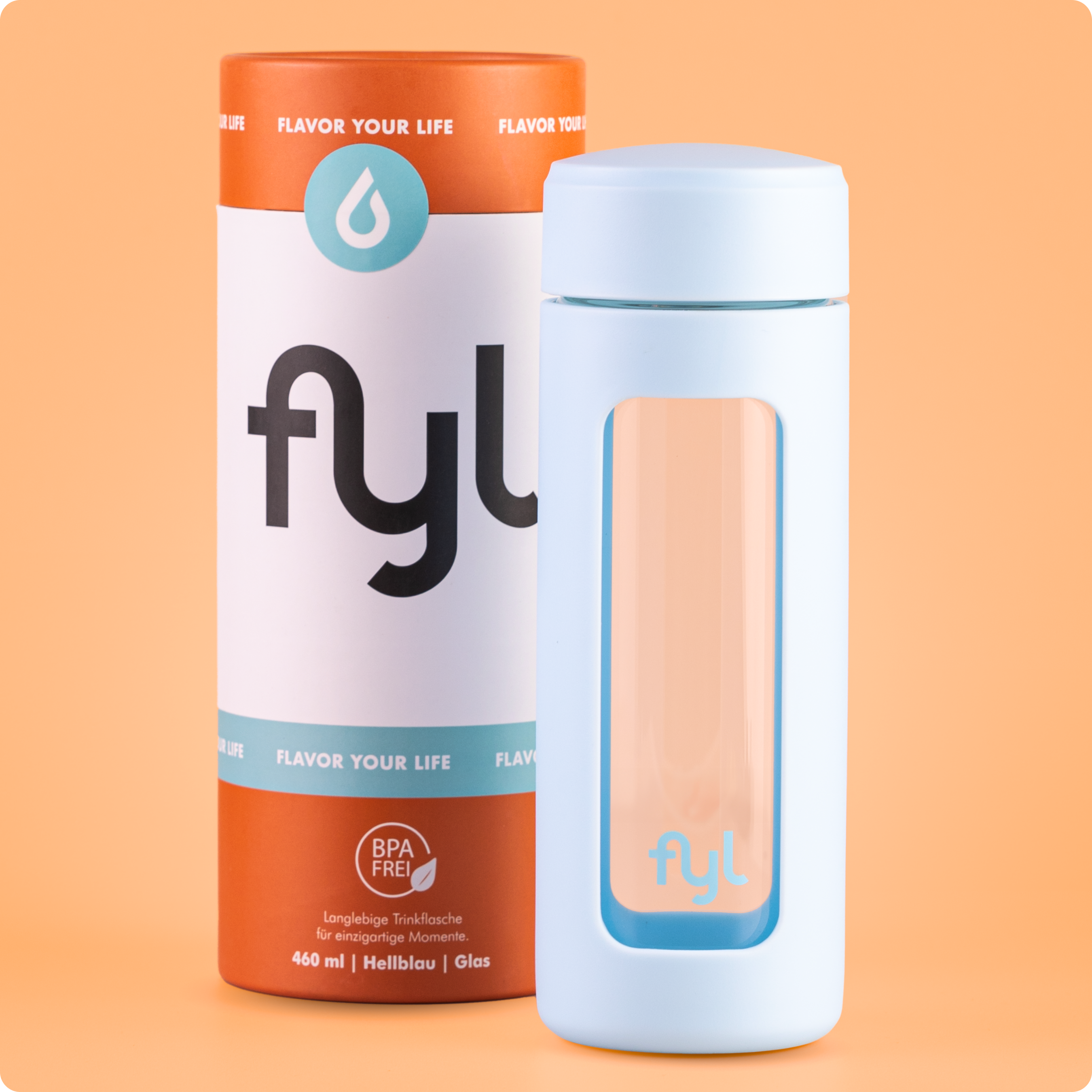 butelka do picia fyl glass (460ml)