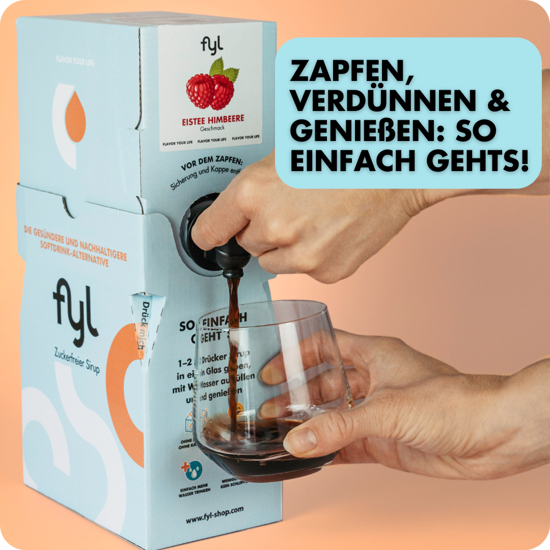 pudełko syropu bez cukru Fyl