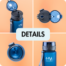 400ml Trinkflasche (Dunkelblau)