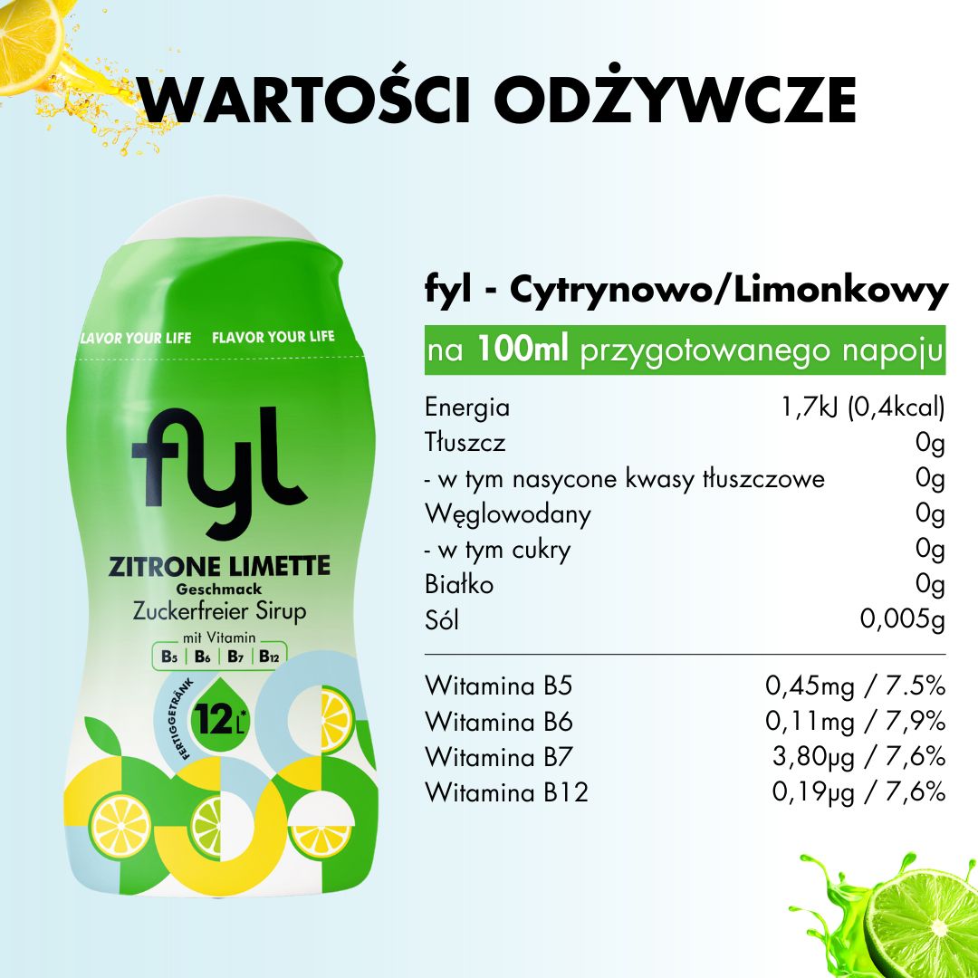 Zestaw startowy do syropów